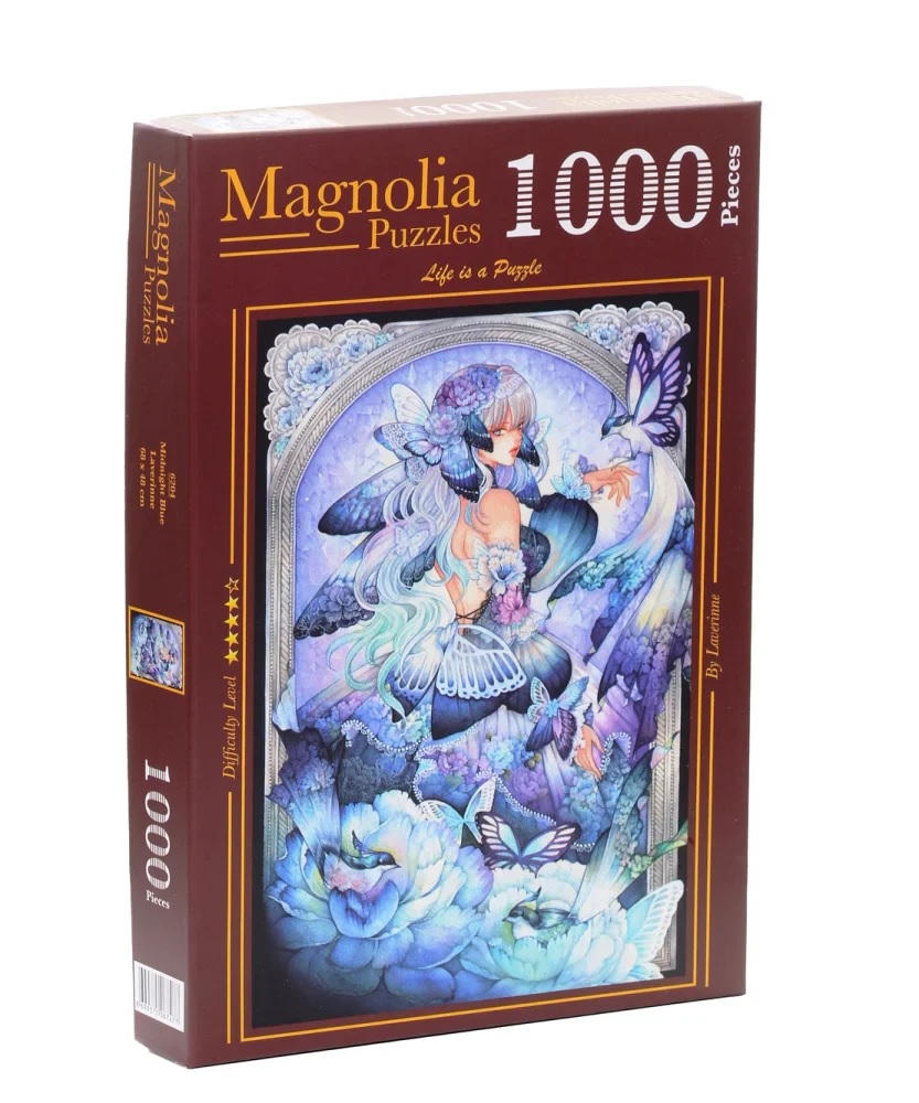 MAGNOLIA PUZZLES - MINUIT BLEU (1000 PIÈCES)