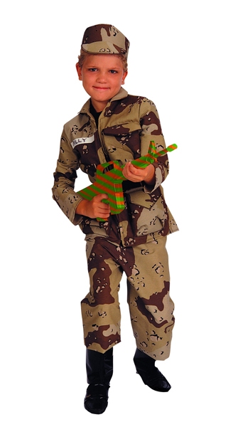 Costume Camouflage des Forces Spéciales Enfant