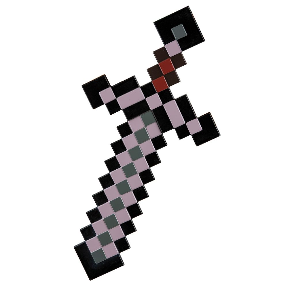 MINECRAFT ÉPÉE NETHERITE (50CM X 25CM) / ACCESSOIRES / ARMES