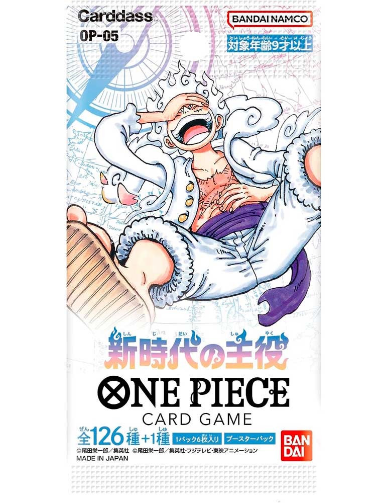 ONE PIECE CARD GAME -  THE LEADER OF THE NEW ERA - BOOSTER PACK (JAPONAIS) OP-05