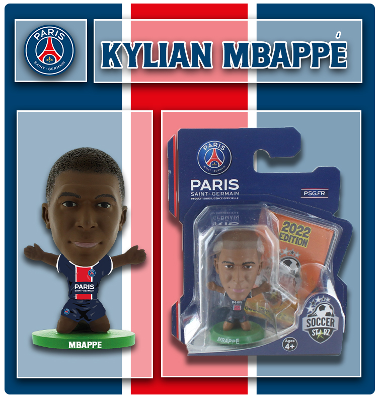 Kylian Mbappé Paris Saint-Germain PSG Jouet Poupée Porte-clés Pendentif  Football Fans de Collection Souvenirs
