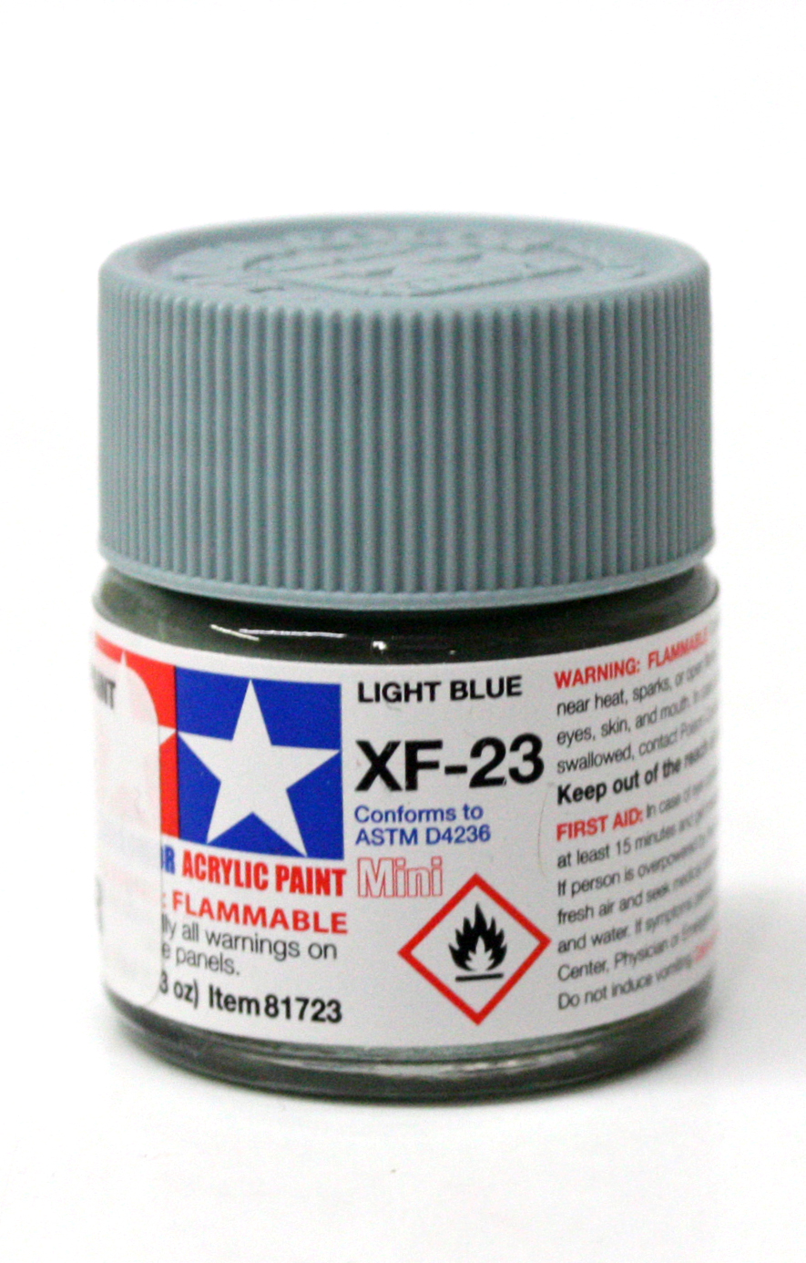 Models Kits Tamiya 81723 Peinture Acrylique Xf 23 Bleu Clair Mat