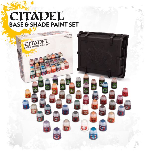 PEINTURE - CITADEL BASE AND SHADE PAINT SET (52)