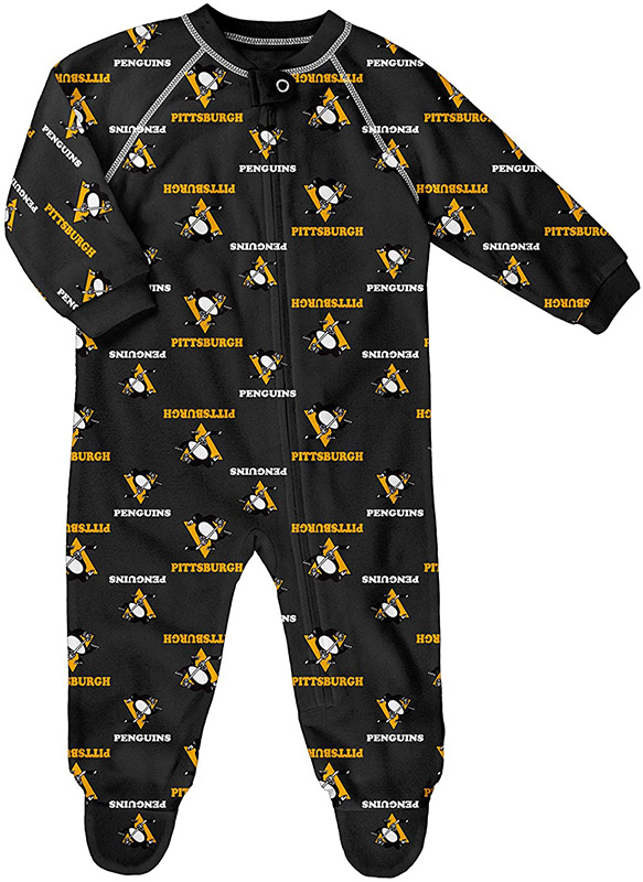 Outerstuff Big Boys Black Pittsburgh Penguins Disney Donald Duck Three