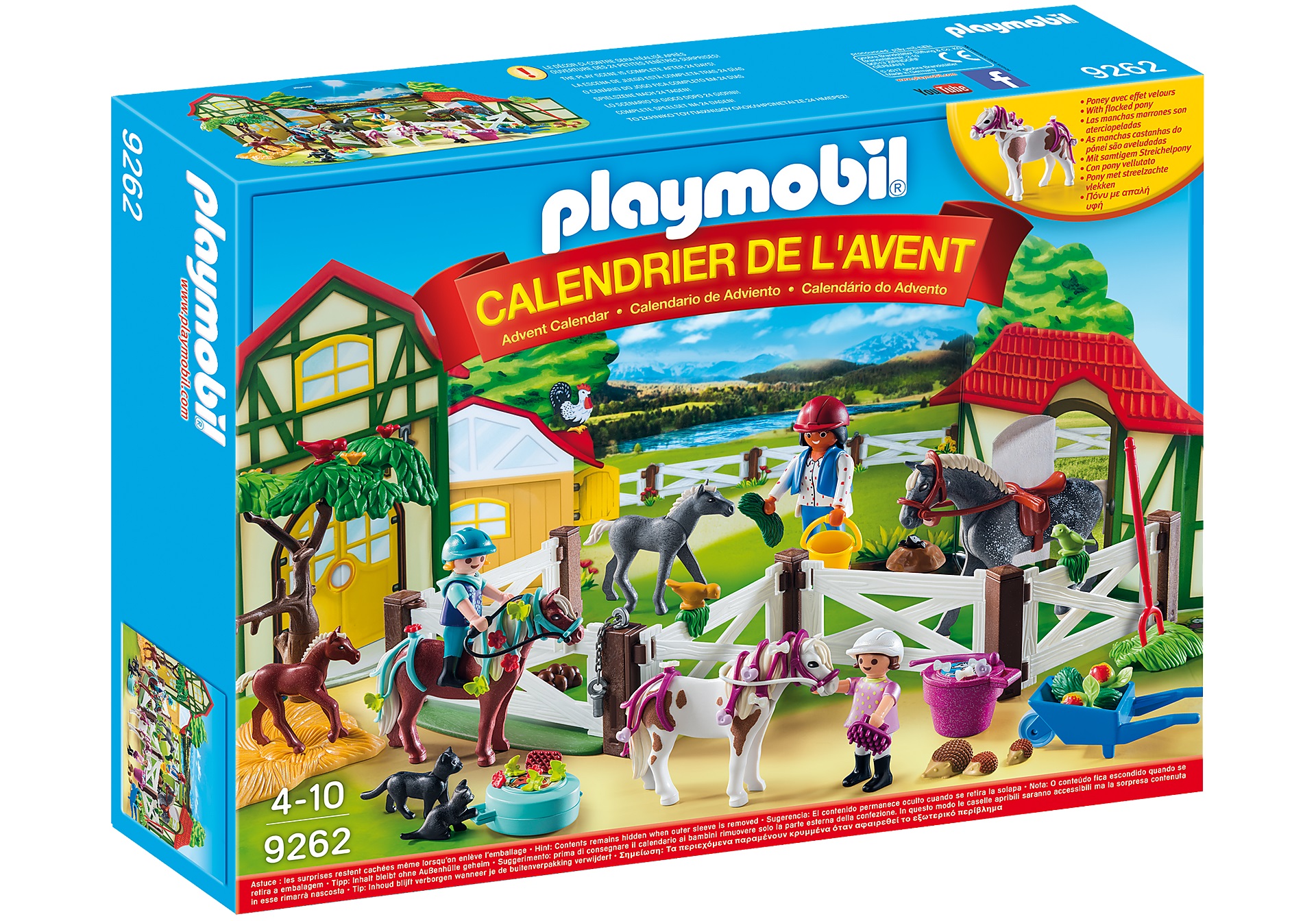 Playmobil Calendrier De L Avent Centre Equestre 9262 Autres Christmas
