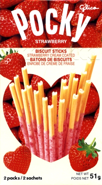 Pocky à la fraise