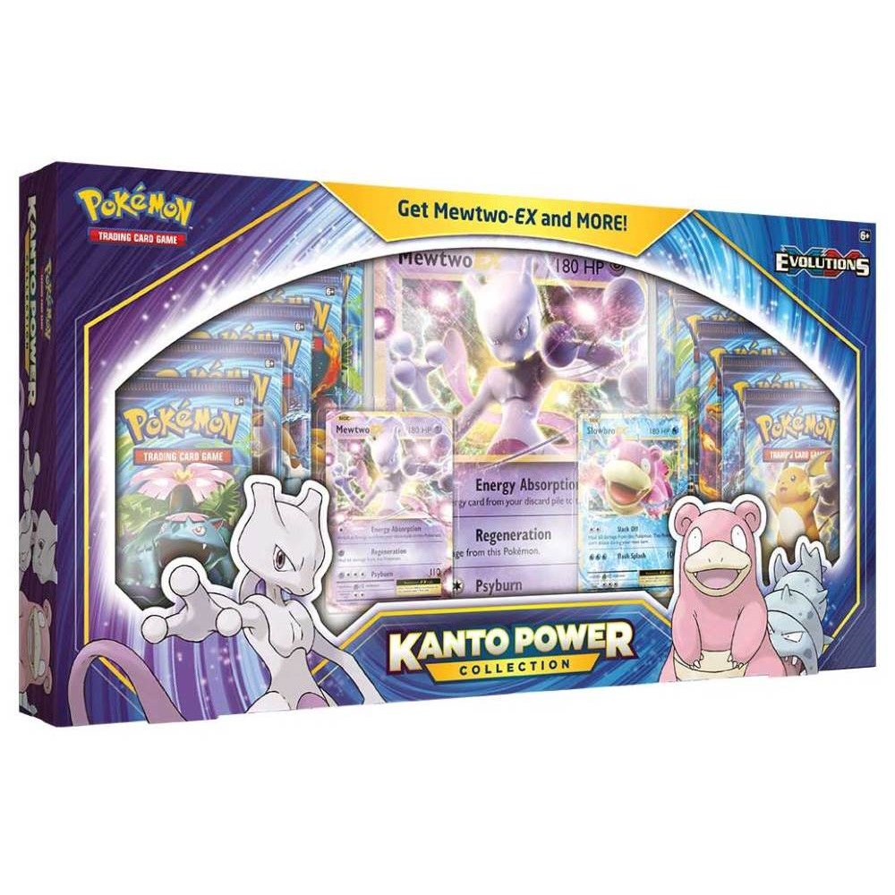 Pokemon Kanto Powers Collection Mewtwo Ex 10p 2 Cartes Anglais Pokemon