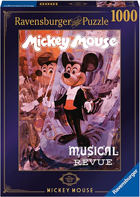 RAVENSBURGER - MICKEY MOUSE REVUE AFFICHE 1971 (1000 PIÈCES)