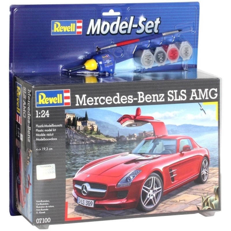 Maquette Mercedes - Benz SLS AMG à coller et peindre 1/24 Revell 07100