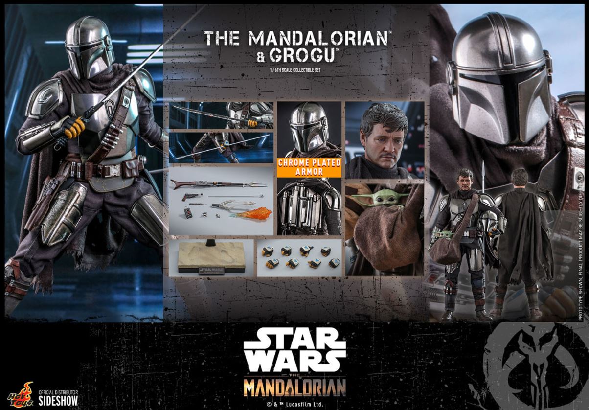 Figurine The Mandalorian & Grogu STAR WARS : la boîte à Prix Carrefour