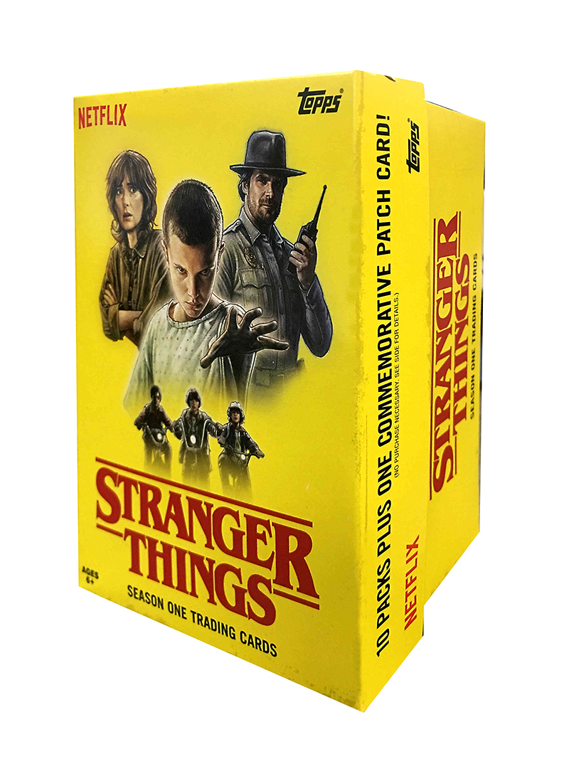 STRANGER THINGS SERIES 1 BLASTER TRADING CARDS (P7/B10) / NON SPORT