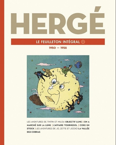 Tintin Herge Le Feuilleton Intégral 1950 à 1958 - 