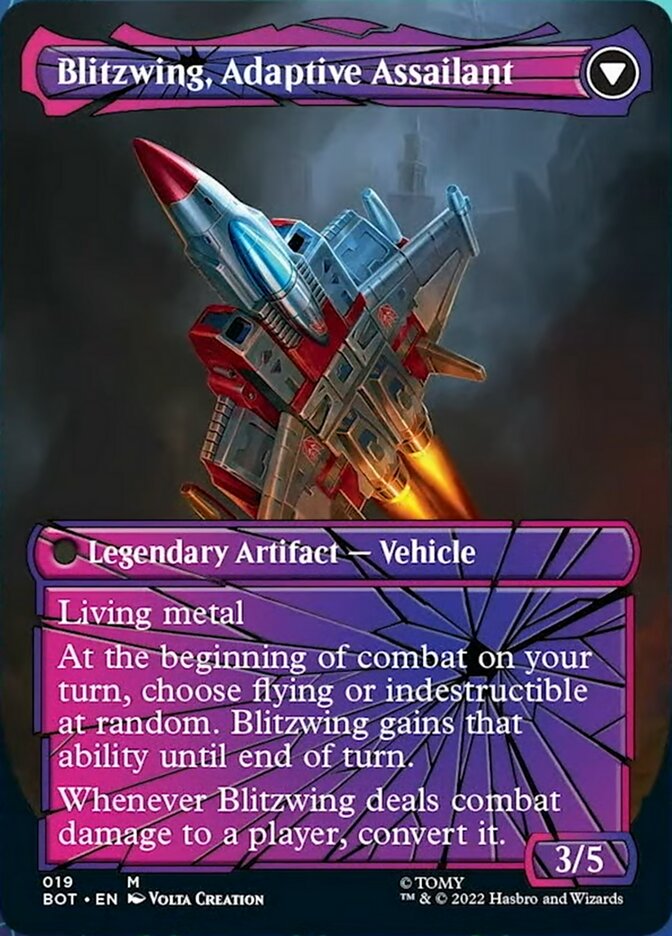 Transformers -  Blitzwing, Cruel Tormentor // Blitzwing, Adaptive Assailant