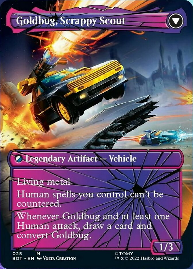 Transformers -  Goldbug, Humanity's Ally // Goldbug, Scrappy Scout