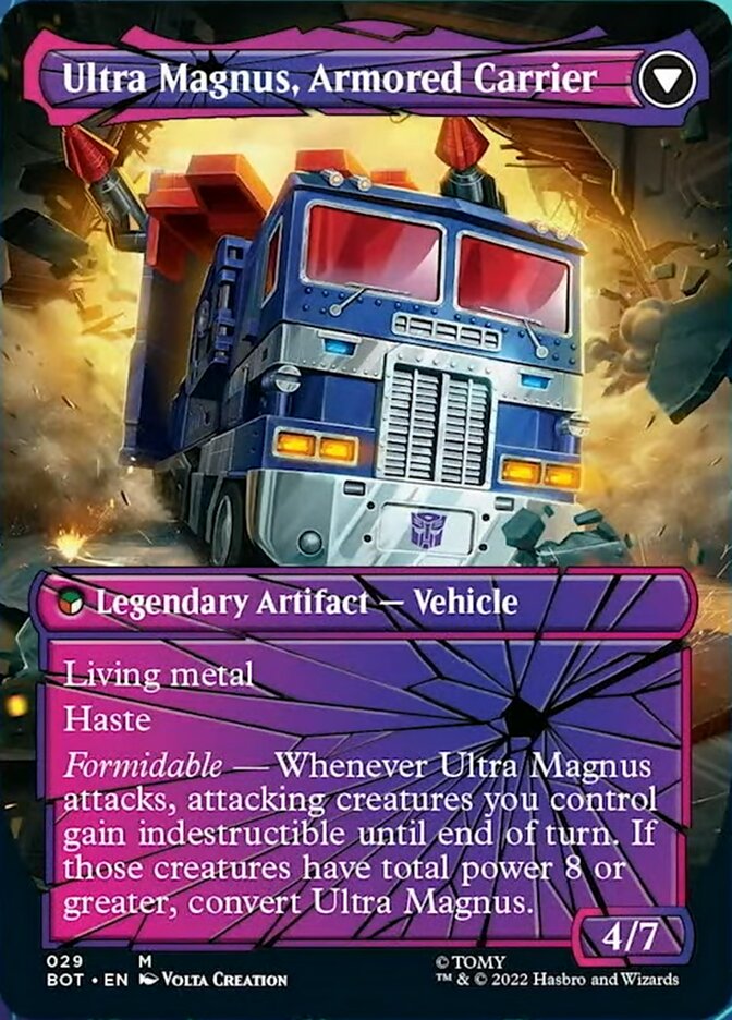 Transformers -  Ultra Magnus, Tactician // Ultra Magnus, Armored Carrier