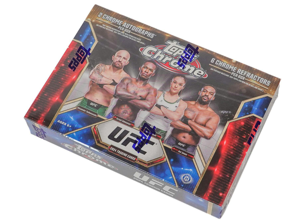 UFC 2024 TOPPS CHROME UFC BREAKERS DELIGHT BOX