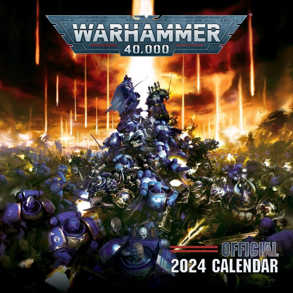 WARHAMMER 40K CALENDRIER OFFICIEL 2025