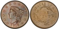 1 CENT -  1 CENT 1818 (G) -  1818 UNITED STATES COINS