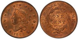 1 CENT -  1 CENT 1822 -  1822 UNITED STATES COINS