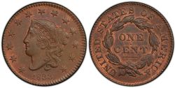 1 CENT -  1 CENT 1833 -  1833 UNITED STATES COINS