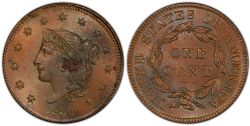 1 CENT -  1 CENT 1836 -  1836 UNITED STATES COINS