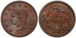 1 CENT -  1 CENT 1841 (AU) -  PIÈCES DES ÉTATS-UNIS 1841