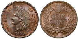 1 CENT -  1 CENT 1870 -  1870 UNITED STATES COINS