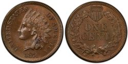 1 CENT -  1 CENT 1876 (AG) -  1876 UNITED STATES COINS