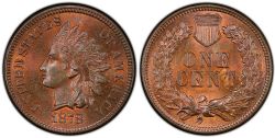 1 CENT -  1 CENT 1878 (AG) -  1878 UNITED STATES COINS