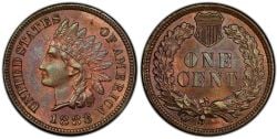 1 CENT -  1 CENT 1883 (MS-60) -  1883 UNITED STATES COINS