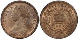 1 CENT -  1 CENT 1888 -  1888 NEWFOUNFLAND COINS