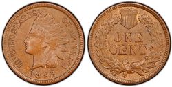 1 CENT -  1 CENT 1893 (VG) -  1893 UNITED STATES COINS