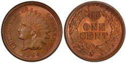 1 CENT -  1 CENT 1894 -  1894 UNITED STATES COINS