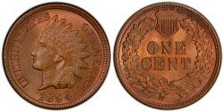 1 CENT -  1 CENT 1894 (AG) -  1894 UNITED STATES COINS