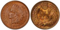 1 CENT -  1 CENT 1897 -  1897 UNITED STATES COINS