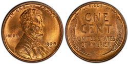 1 CENT -  1 CENT 1928-D -  PIÈCES DES ÉTATS-UNIS 1928