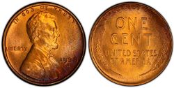 1 CENT -  1 CENT 1938-D -  PIÈCES DES ÉTATS-UNIS 1938