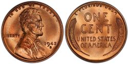 1 CENT -  1 CENT 1942-S -  PIÈCES DES ÉTATS-UNIS 1942