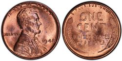 1 CENT -  1 CENT 1948 -  PIÈCES DES ÉTATS-UNIS 1948