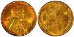 1 CENT -  1 CENT 1949-S (BU) -  PIÈCES DES ÉTATS-UNIS 1949