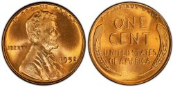 1 CENT -  1 CENT 1952 (BU) -  PIÈCES DES ÉTATS-UNIS 1952