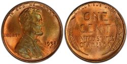 1 CENT -  1 CENT 1952-D (BU) -  PIÈCES DES ÉTATS-UNIS 1952