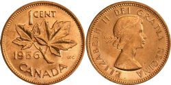 1 CENT -  1 CENT 1956 -  1956 CANADIAN COINS
