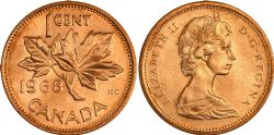 1 CENT -  1 CENT 1968 -  1968 CANADIAN COINS