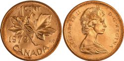 1 CENT -  1 CENT 1973 -  1973 CANADIAN COINS