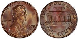 1 CENT -  1 CENT 1973-D -  PIÈCES DES ÉTATS-UNIS 1973