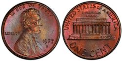 1 CENT -  1 CENT 1977-D -  PIÈCES DES ÉTATS-UNIS 1977