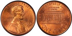 1 CENT -  1 CENT 1992-D, AM RAPPROCHÉ -  PIÈCES DES ÉTATS-UNIS 1992