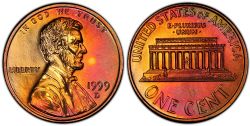 1 CENT -  1 CENT 1999-D -  PIÈCES DES ÉTATS-UNIS 1999
