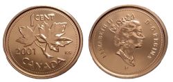 1 CENT -  1 CENT 2001 